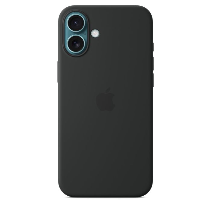 Apple iPhone 16 Plus Silicone Case with MagSafe, Black 3