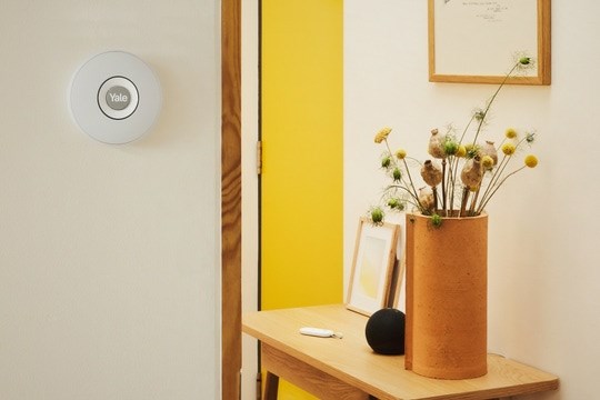 Sirenë e brendshme Yale Indoor Siren, 85 dB, me LED, e bardhë