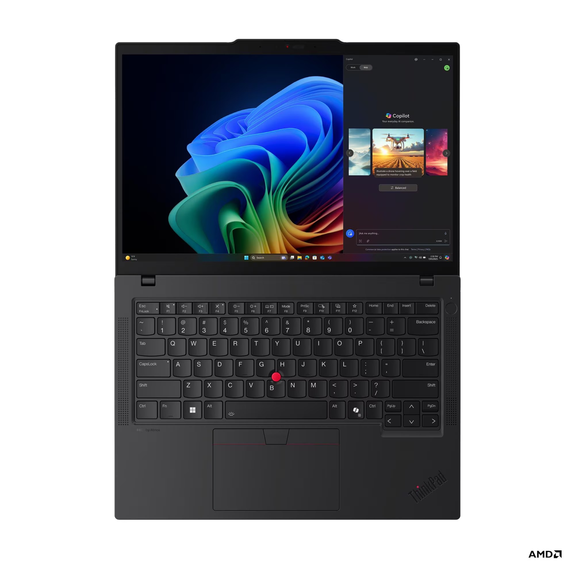 Laptop Lenovo ThinkPad T14 Gen 6, 14" Touchscreen, Ryzen AI 5 PRO, 16GB 512GB, i zi
