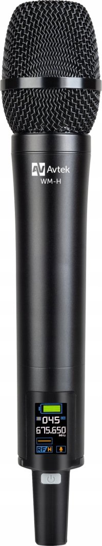 Set mikrofoni wireless Avtek WM 1B, True Diversity, me transmiter bodypack, i zi