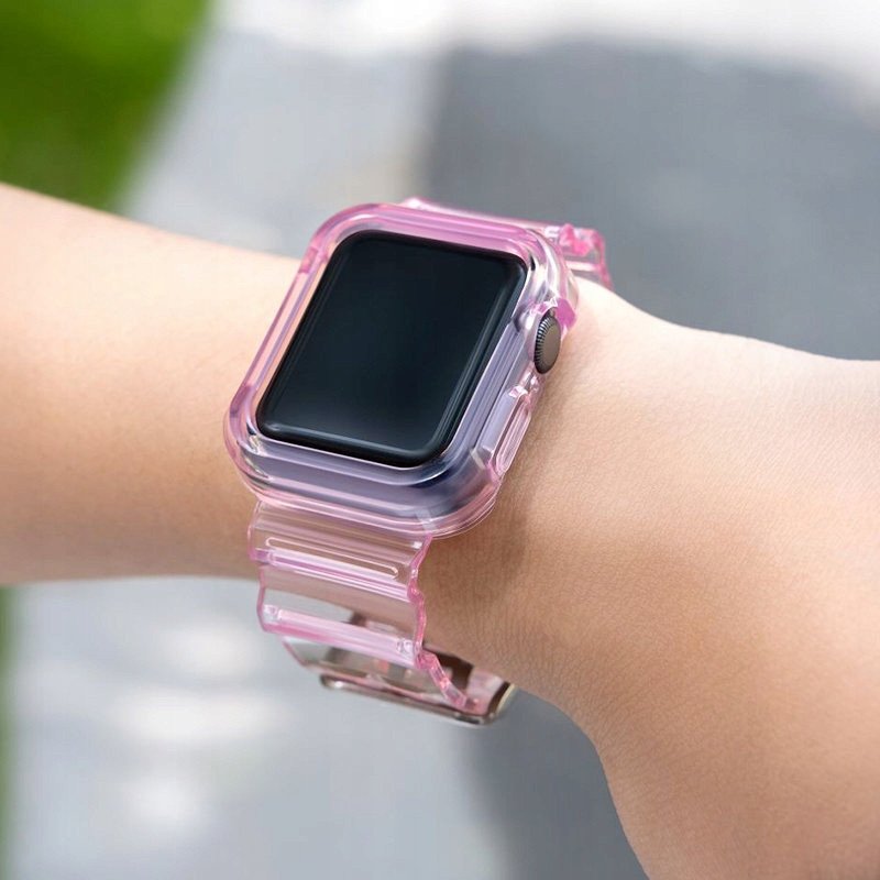 Rrip dore për orë Hurtel Watch 3 42mm Watch 2 42mm, set zëvendësues, TPU, i kuq