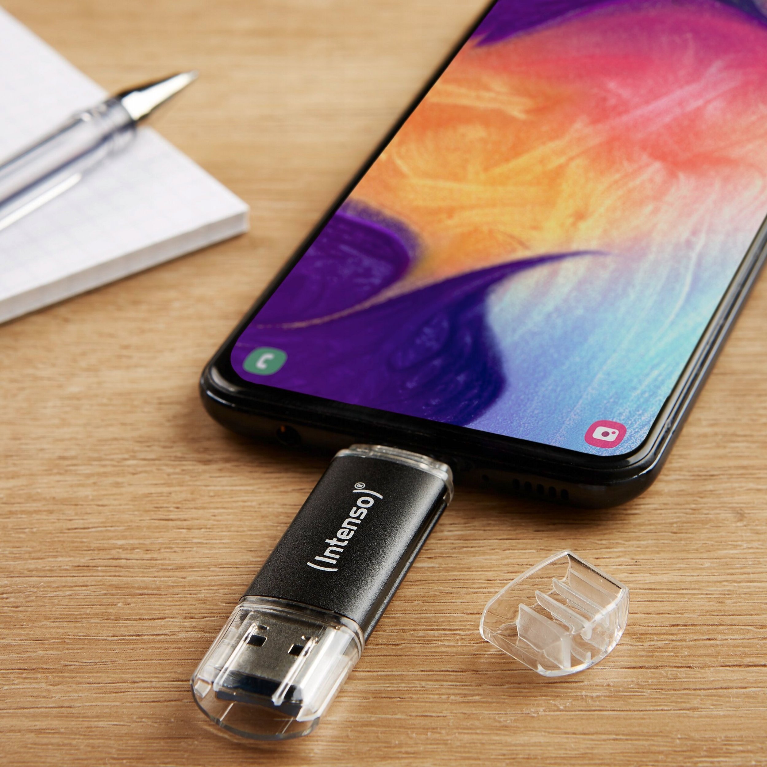 USB flash Intenso 3539490, 64GB, USB 3.2, Type A dhe Type C
