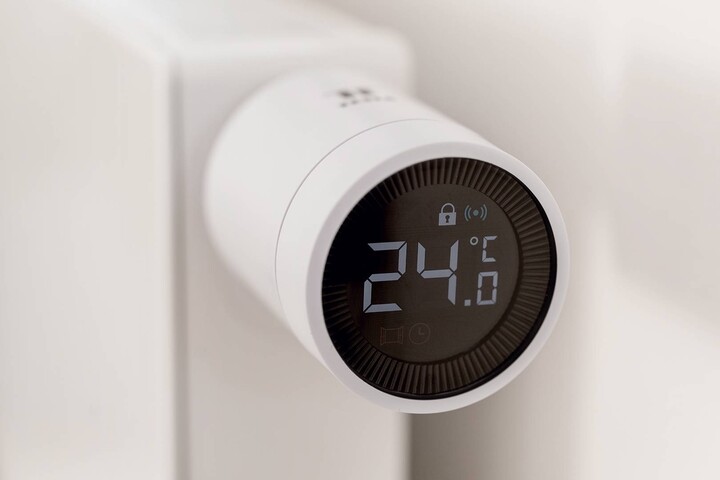 Kokë termostatike Tesla Smart, termoelement wireless