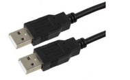Kabllo Gembird, USB A / USB A, 1.8 m, e zezë