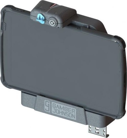 Док станица за таблет Гамбер-Џонсон 7160-1807-00, за Зебра ET4X, со 2 USB порти, црна