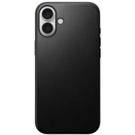 Këllëf lëkure Nomad Modern Leather Case, për iPhone 16 Plus, i zi