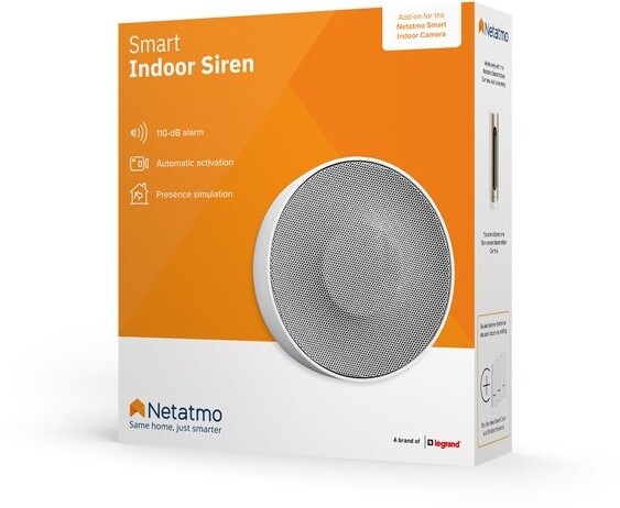Sirenë e brendshme Smart Netatmo