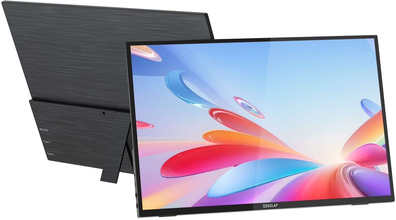 Monitor portabël ZEUSLAP P16ST, 16", 2560x1600, 144Hz, i zi