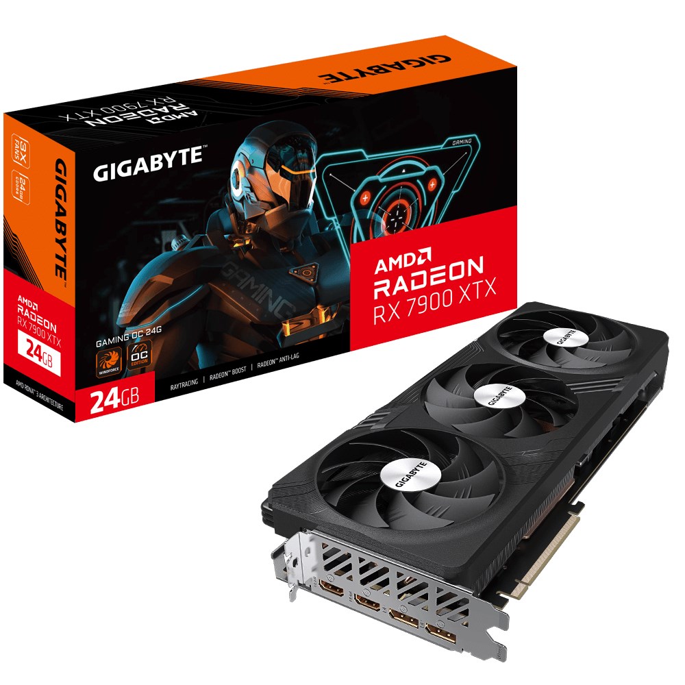 Kartelë grafike Gigabyte Radeon RX 7900 XTX Gaming OC 24GB GDDR6