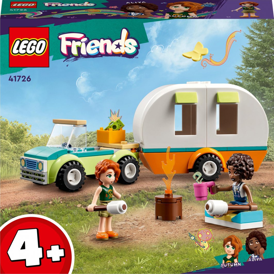 Set LEGO® Friends 41726 Holiday Camping, 87 pjesë