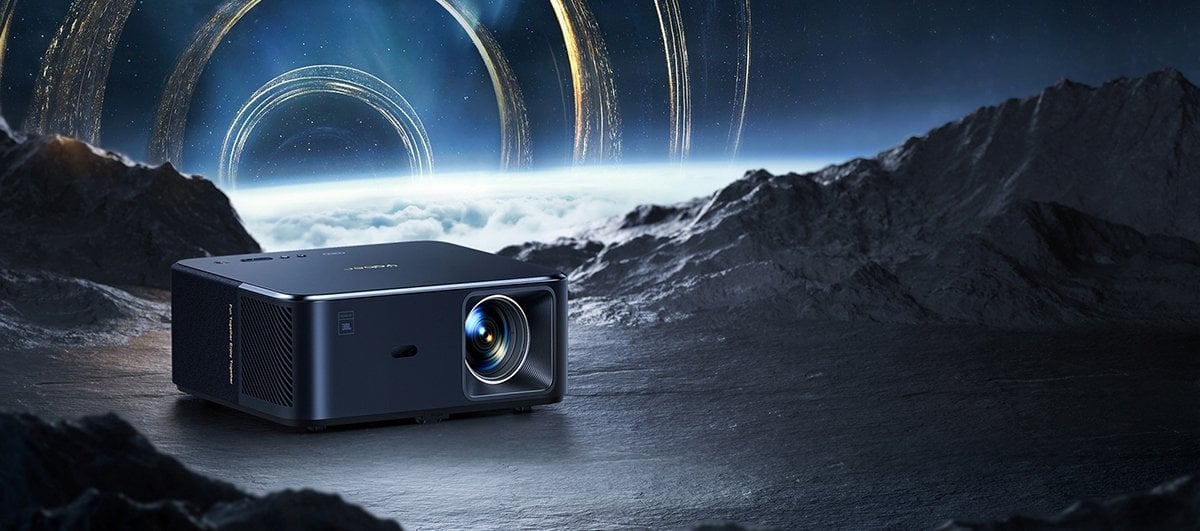 Projektor Yaber K2s, Full HD 800 ANSI Lumens, Android TV, i zi