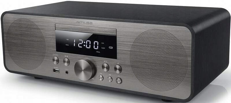 Radio me CD Muse M880FBC, 80W, Bluetooth, e zezë