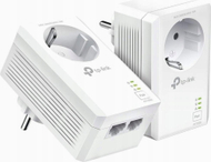 Адаптер PowerLine TP-Link TL-PA7027P KIT, 1000 Mbps, 2 гигабит порти, бел