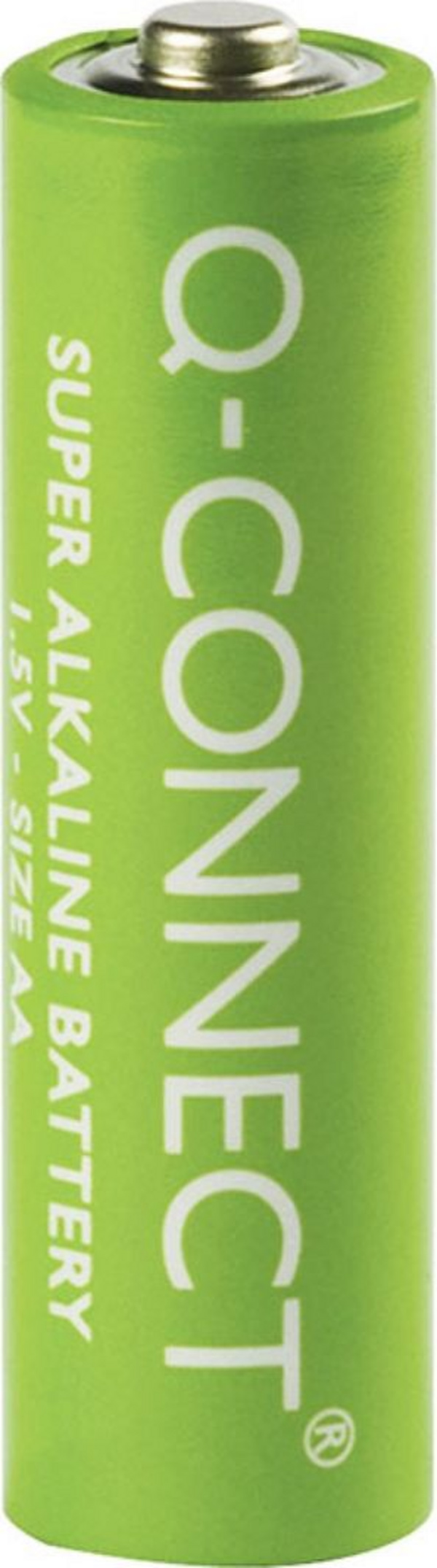 Bateri alkaline Q-Connect KF00489, AA, set 4 copë, jeshile