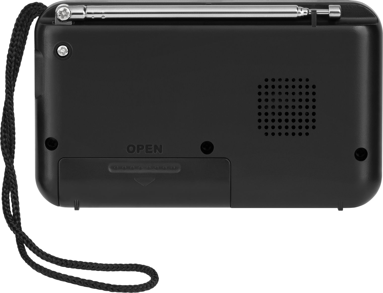 Radio portative Kruger&amp;Matz KM819, FM, orë dhe alarm, e zezë