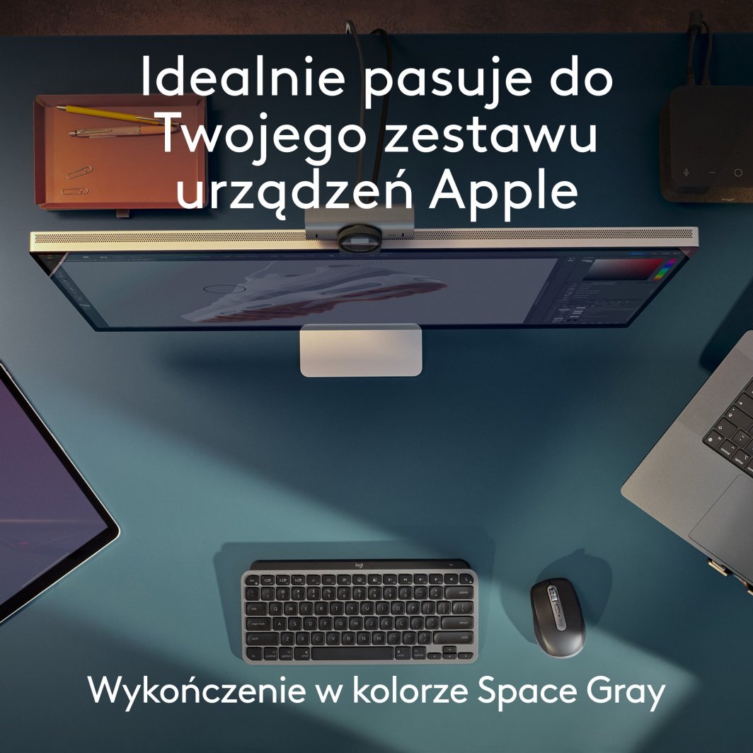 Maus Logitech Anywhere, wireless, Bluetooth, USB-C, i hirt