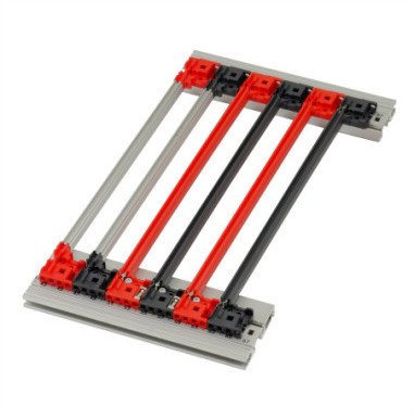 Udhëzues për kabinet rack Schroff GUIDE 160T RT, 160 mm, set 10 copë, i kuq