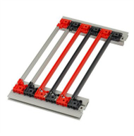 Udhëzues për kabinet rack Schroff GUIDE 160T RT, 160 mm, set 10 copë, i kuq