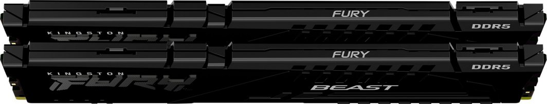 Memorie RAM Kingston Fury Beast, DDR5, 64GB 5600MHz, CL36, e zezë
