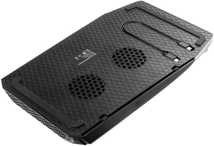 [OUTLET] Stacion karikimi shumëfunksional FIXED për PlayStation 5, bardh e zi