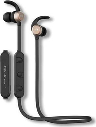 Kufje sportive Qoltec 50842, Bluetooth 5.0, 6 orë bateri, të zeza