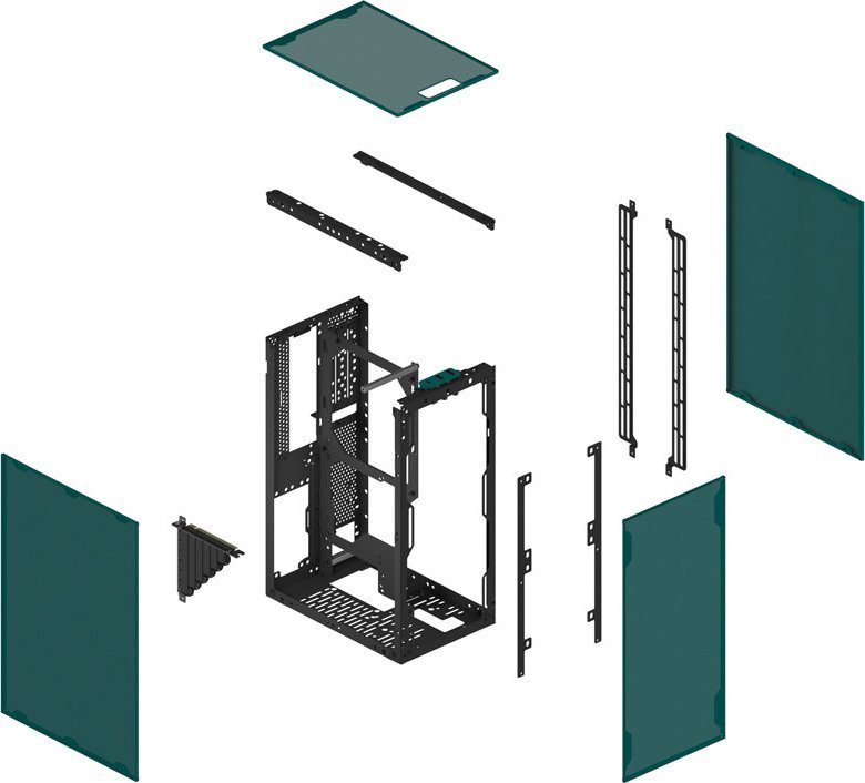 Kasë Ssupd Meshroom S Mini, Mini Tower