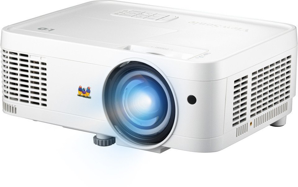 Projektor ViewSonic LS D300W-ST, LED, 3300 ANSI Lumens, i bardhë