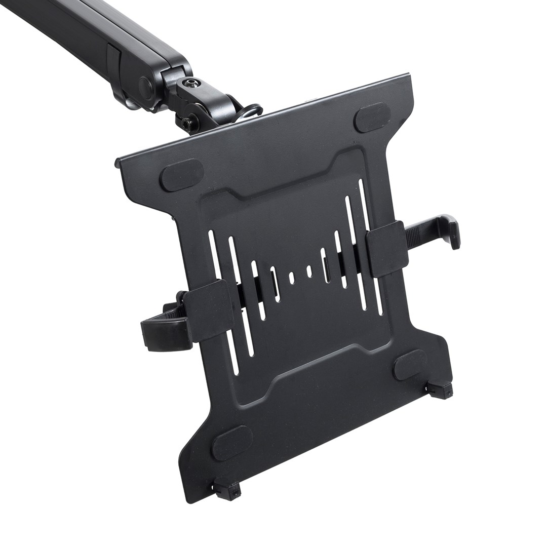Mbajtëse dyshe për monitor Maclean MC-813, 17-32", 8 kg, e zezë