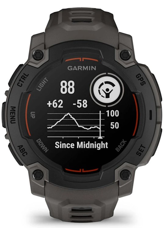 Ora inteligjente Garmin Instinct E, 45mm, GPS, charcoal