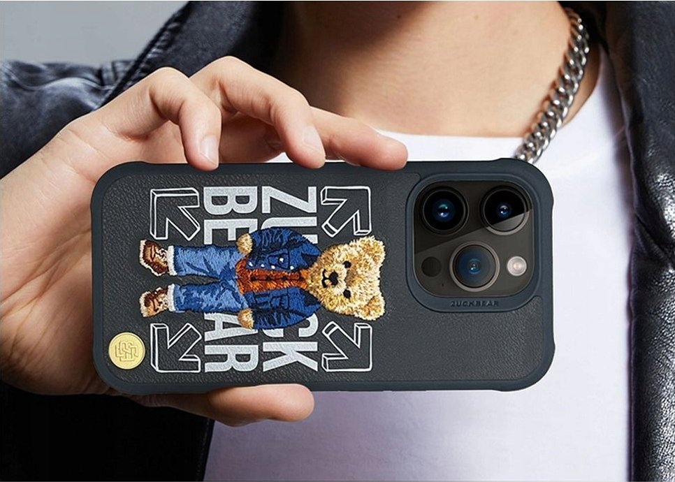 Mbajtëse telefoni Dorling Kindersley Zuck Bear San Francisco Fortune Social Vibe, për iPhone 16, polikarbonat dhe TPU, shumëngjyrëshe