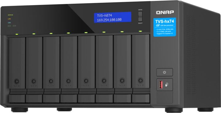 Server NAS QNAP TVS-h874-i7-32G
