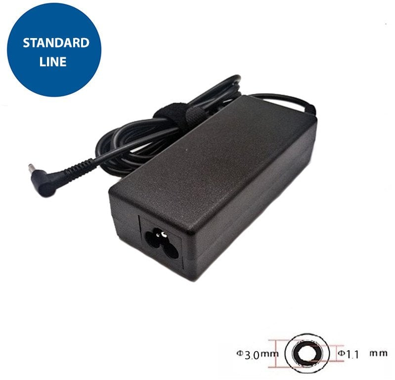 Karikues laptopi Extra Digital AS65F3011, 65W, për Asus, i zi