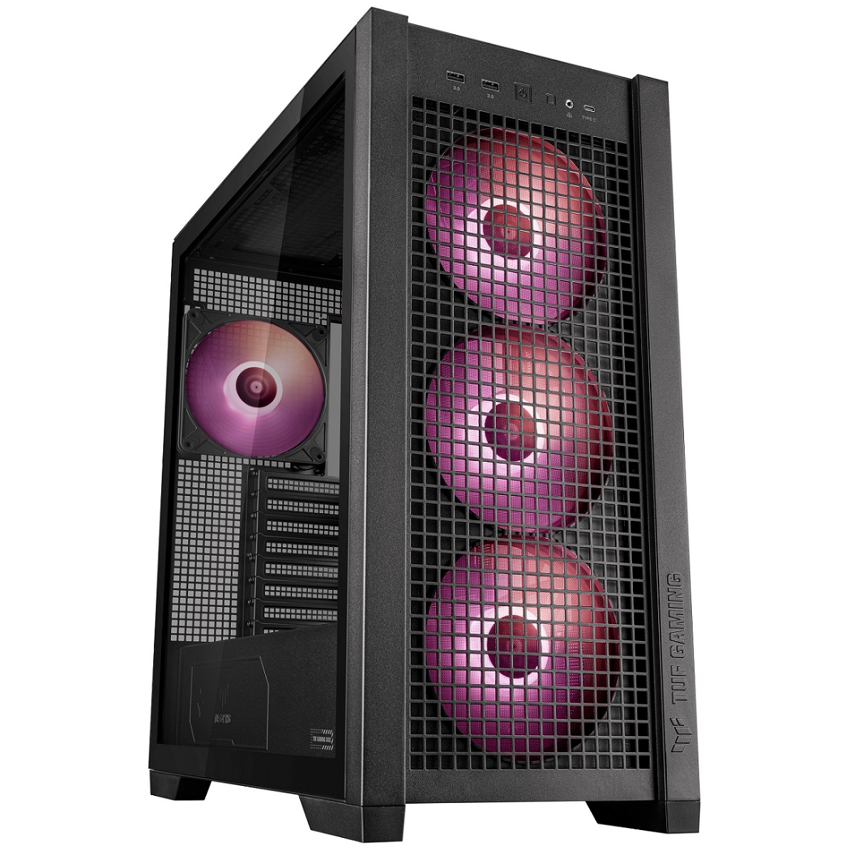 Kasë për PC ASUS TUF Gaming GT302 ARGB, e zezë