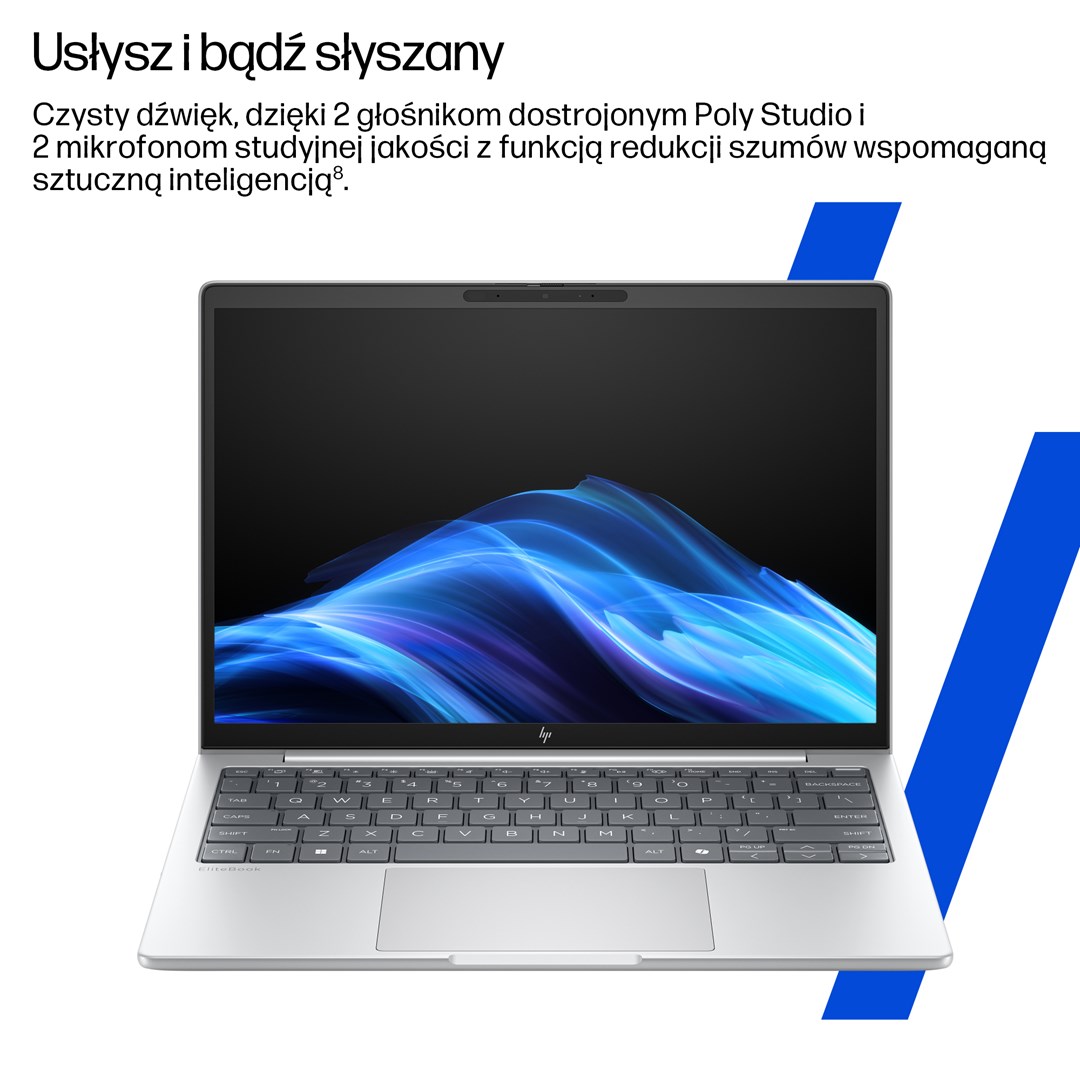 Laptop HP EliteBook 8 G1i, 16\", Intel Core Ultra 7, 32GB RAM, 1TB SSD, сребрена боја