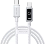Kabllo karikimi Joyroom S-??? 100W, USB C në USB C, fikje automatike, e zezë