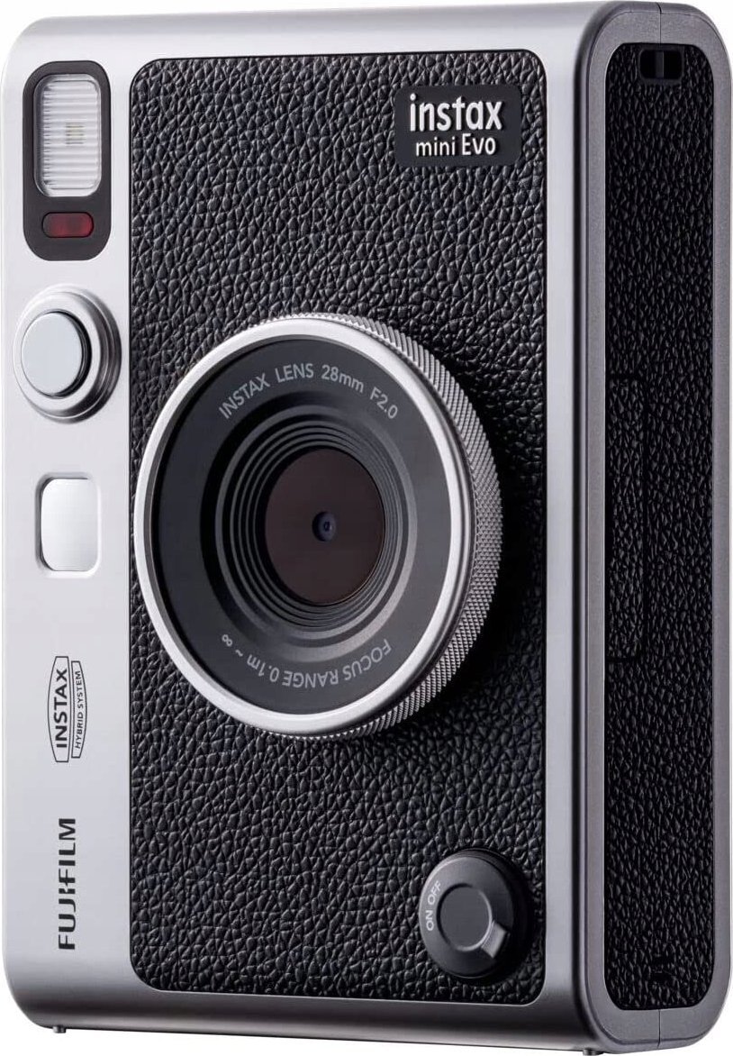 Aparat fotografik instant Fujifilm Instax Mini Evo USB C, Bluetooth, i zi