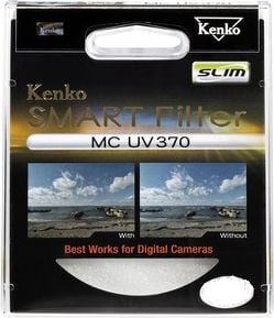 Filtër fotografik Kenko MC UV370 Slim 62mm, ultraviolet, i zi