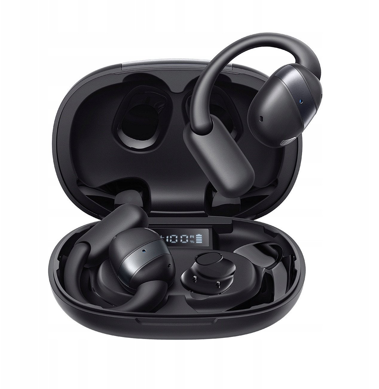 Kufje wireless Joyroom Openfree JR-OE4, open-ear, 50 orë bateri, të zeza