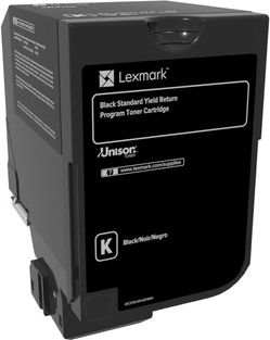 Ngjyrë Lexmark 74C2SK0, e zezë