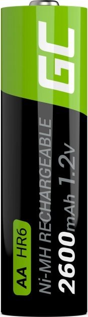 Bateri të rimbushshme Green Cell AA R3, 2600mAh, set 16 copë