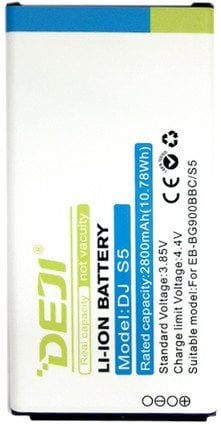 Bateri zëvendësuese Extra Digital për Samsung Galaxy S5 G900F, 2800mAh, Li-ion