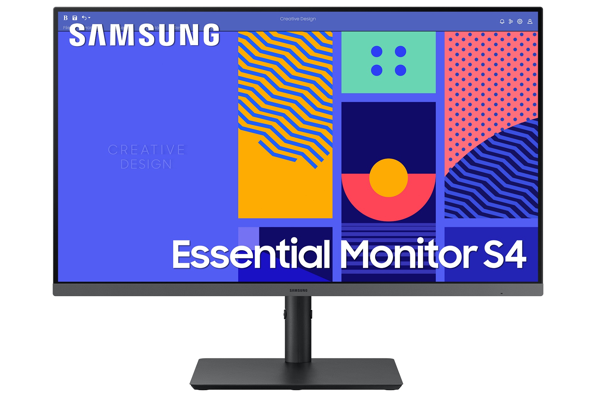 Monitor Samsung Essential S4 S432GC, 27", IPS, FHD, 100Hz, 4ms, i zi