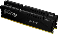 Memorie RAM desktop Kingston FURY Beast KF556C40BBK2, 128GB DDR5, 5600MHz, e zezë