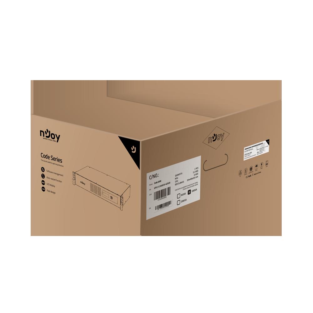 UPS NJoy 1000, 1000VA, 600W, me AVR