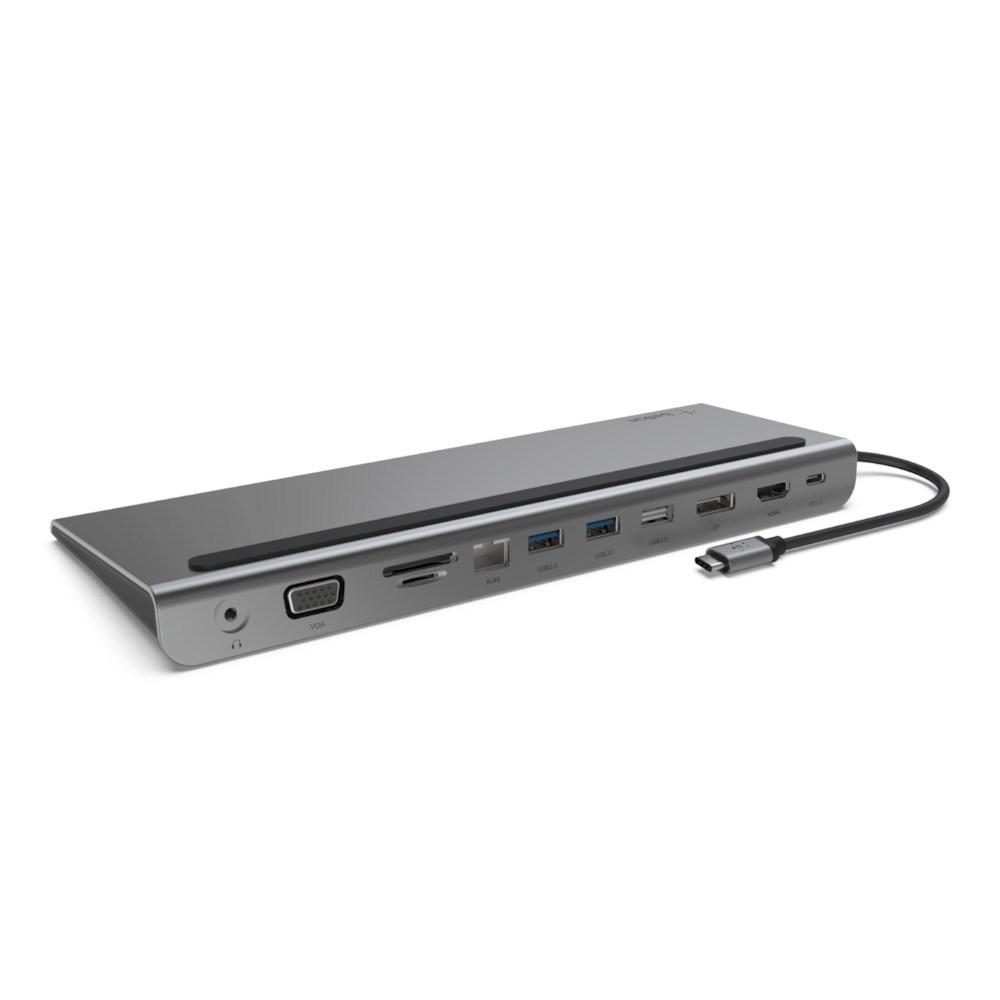 Stacion dokues Belkin USB-C 11-në-1, Multiport, i argjendtë