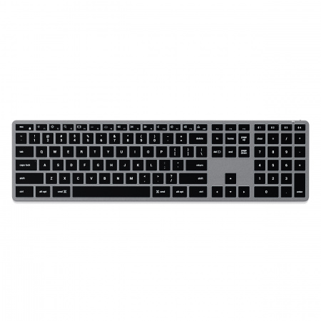 Tastierë wireless Satechi Slim X3 Bluetooth Backlit - US, e hirtë