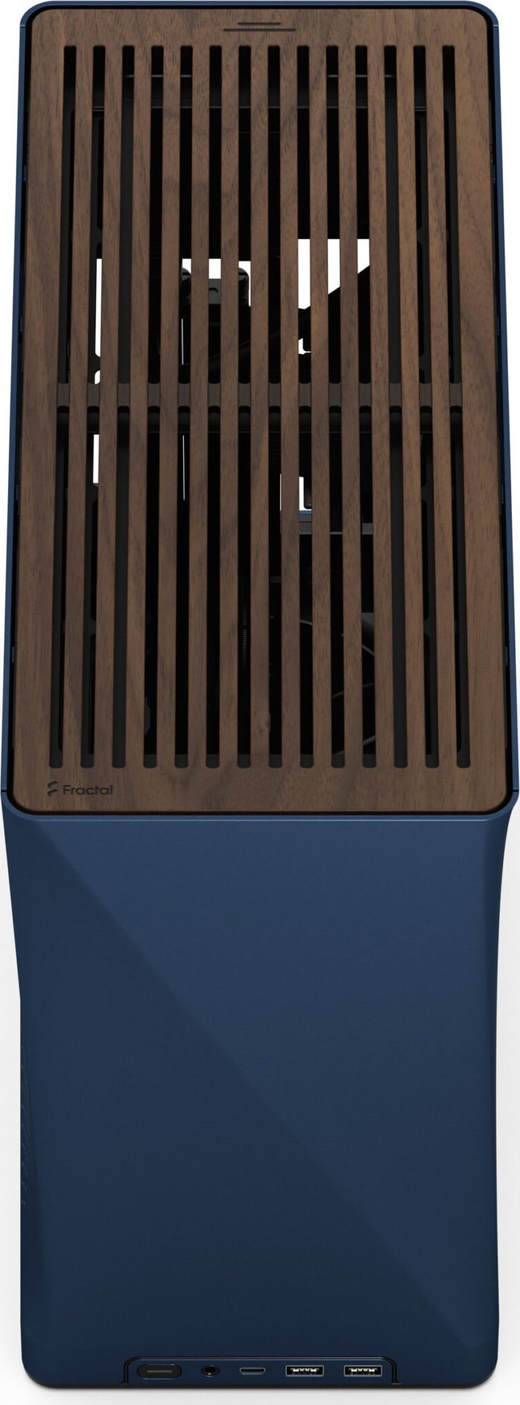 Kuti PC Fractal Design Era 2 Mini Tower, kompakte, blu