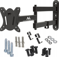 Mbajtëse murale për TV Maclean MC-417, 13"-32", 30kg, VESA 100x100, e zezë