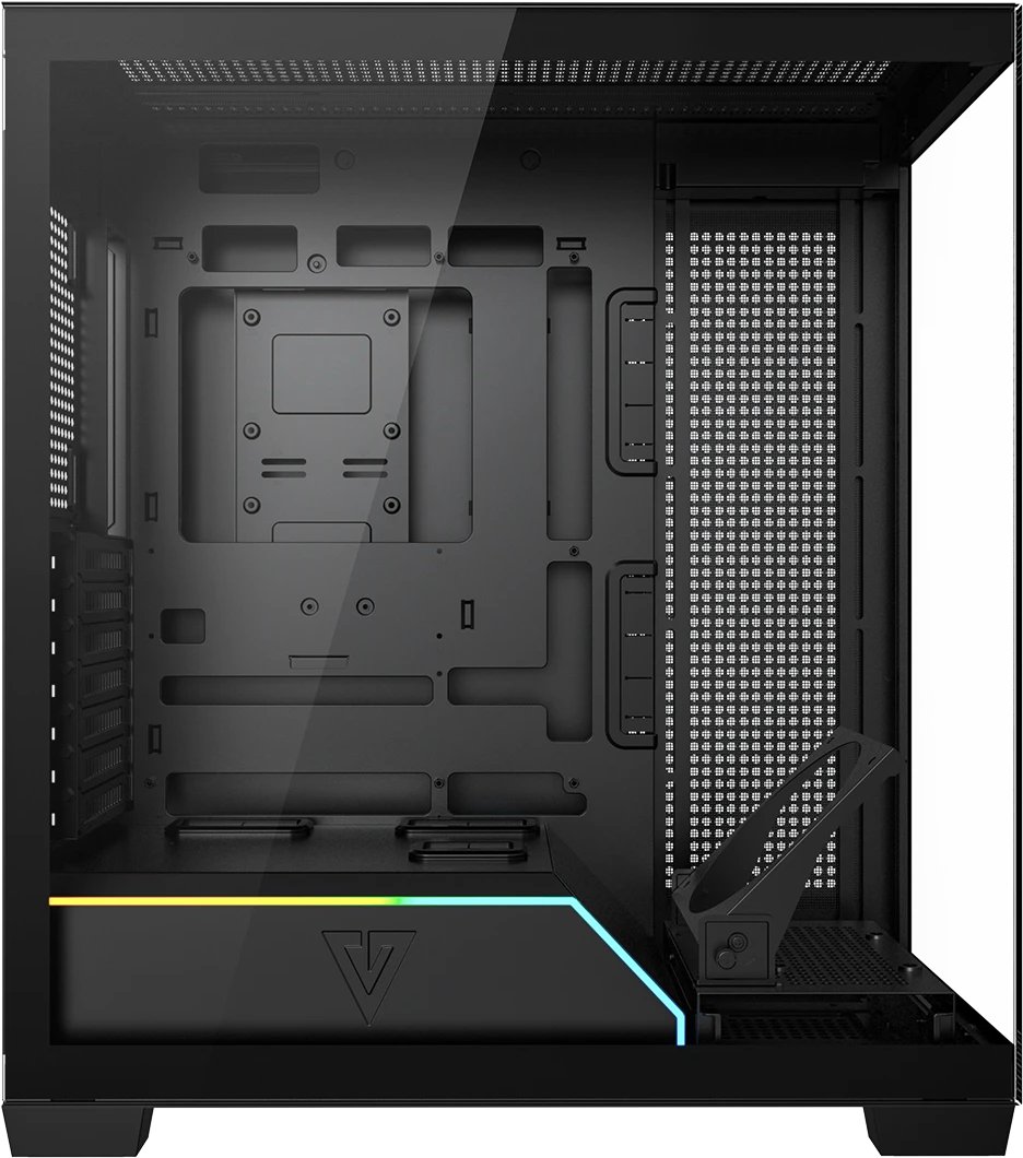 Kuti kompjuteri MODECOM Volcano Stellar Plus ARGB MIDI, pa ventilatorë, e zezë