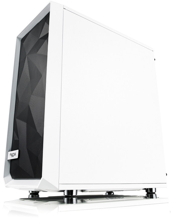 Кутија за компјутерски Fractal Design Meshify C, со стакло, бело